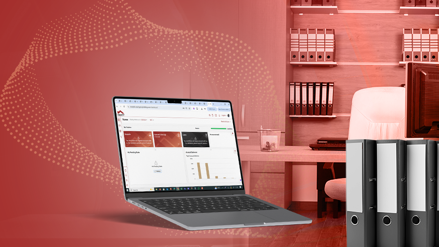 Customer opening a bank account